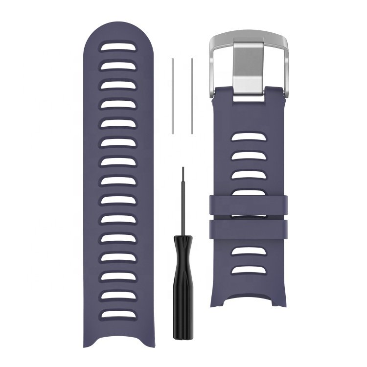 Replacement watch bands strap wristband for Garmin forerunner 610 smart watch bracelet with Tools