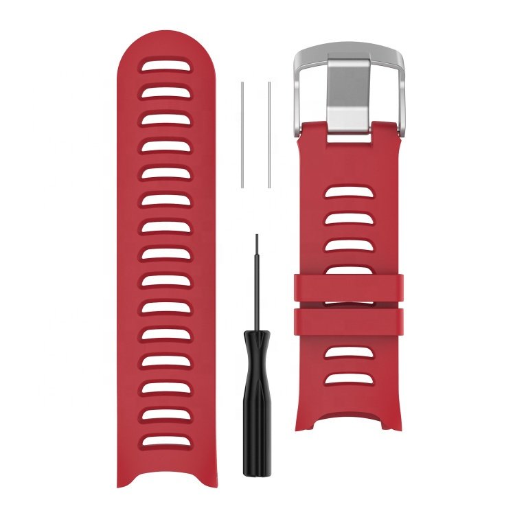 Replacement watch bands strap wristband for Garmin forerunner 610 smart watch bracelet with Tools