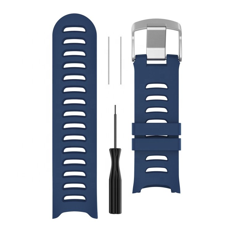 Replacement watch bands strap wristband for Garmin forerunner 610 smart watch bracelet with Tools