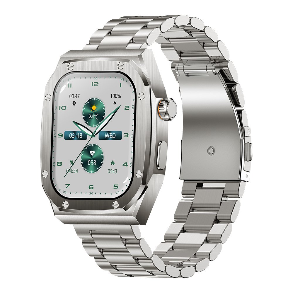 2023 Outdoor Smart Watch for Men BT Call IP68 Waterproof Long stand Sports Smartwatch 460mAh Large Battery