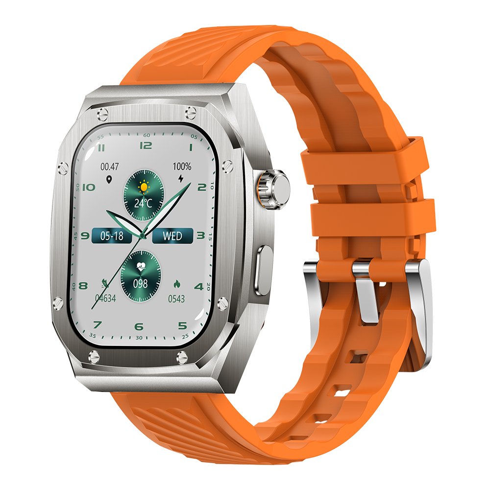 2023 Outdoor Smart Watch for Men BT Call IP68 Waterproof Long stand Sports Smartwatch 460mAh Large Battery