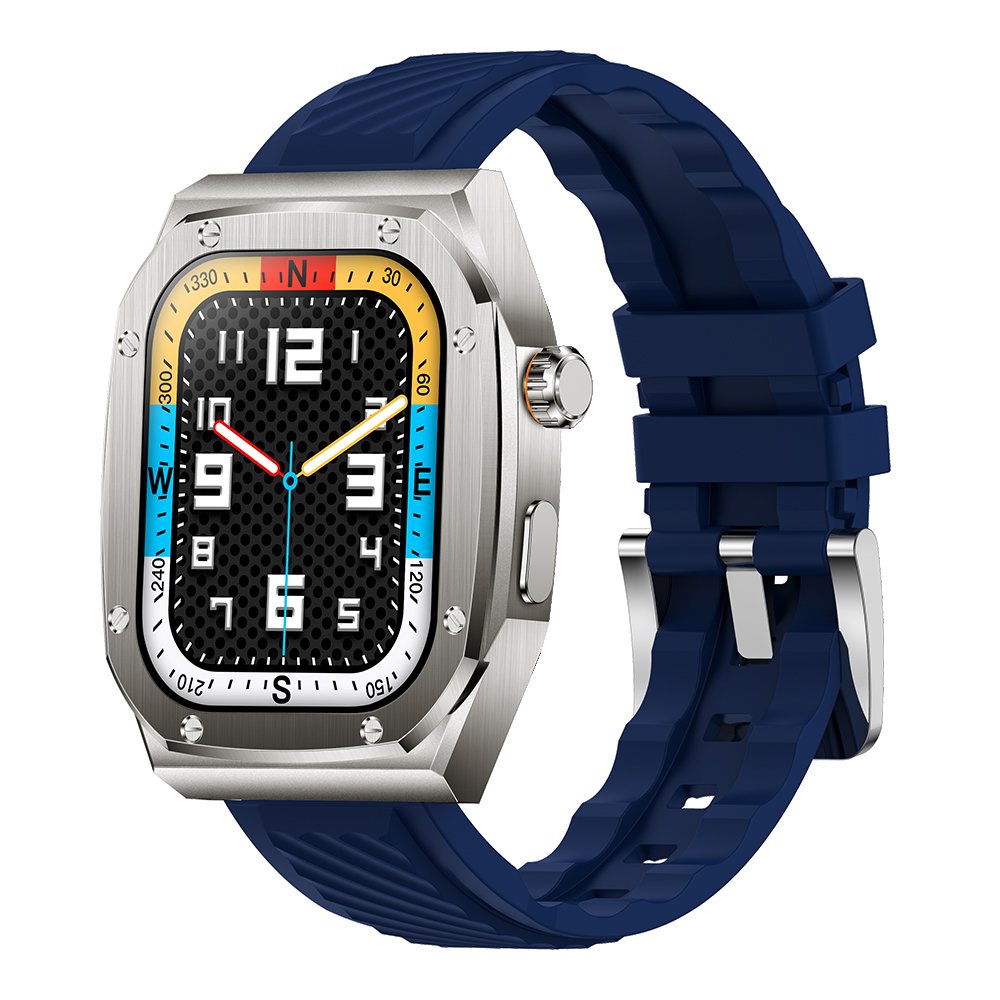 2023 Outdoor Smart Watch for Men BT Call IP68 Waterproof Long stand Sports Smartwatch 460mAh Large Battery