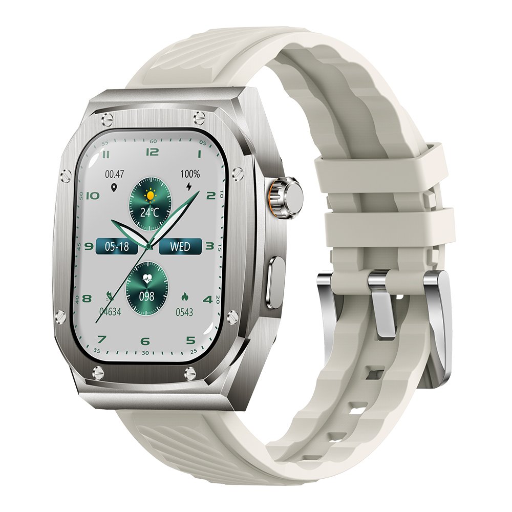 2023 Outdoor Smart Watch for Men BT Call IP68 Waterproof Long stand Sports Smartwatch 460mAh Large Battery
