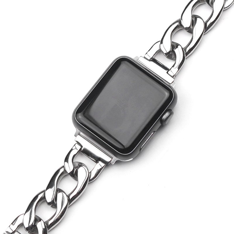 Denim Chain For Apple Watch Serious 7 45mm Band For Gold Apple Watch Band Smart Watch Bands Accessories