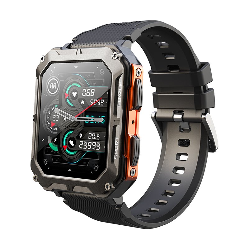 New Arrival C20Pro Smartwatch 1.83 inch BT call Sports modes 380 mah IP68 waterproof Men Watches Smart Watch