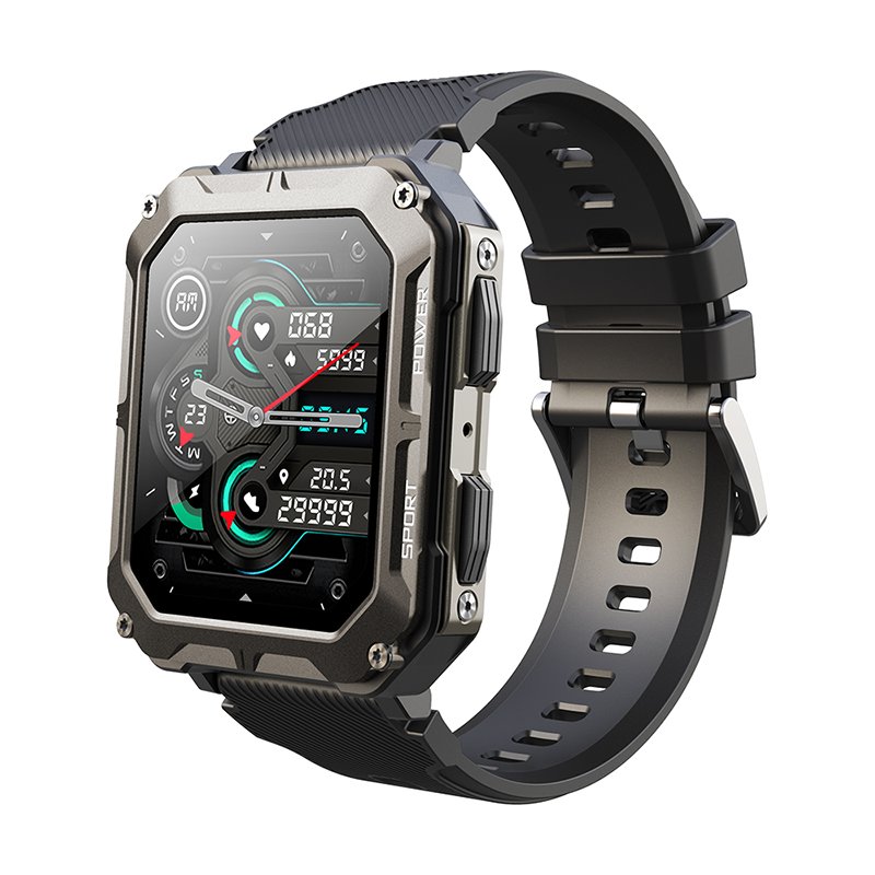 New Arrival C20Pro Smartwatch 1.83 inch BT call Sports modes 380 mah IP68 waterproof Men Watches Smart Watch
