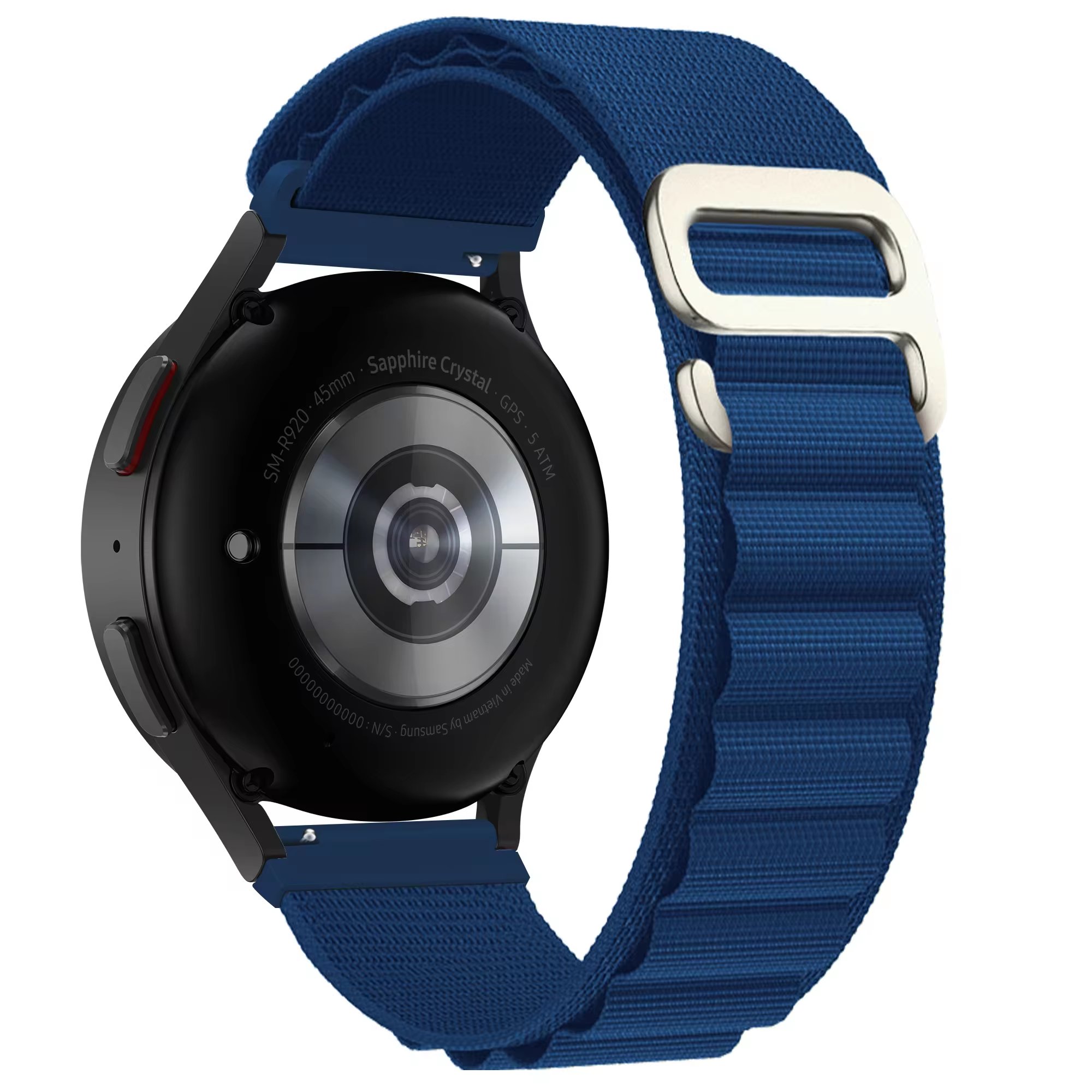 22mm 20mm Woven Fabric Smart Watch Band Alpine Loop Nylon Straps for Samsung Galaxy Watch 6 5 4 3 Huawei GT4 GT3 Smart Watches