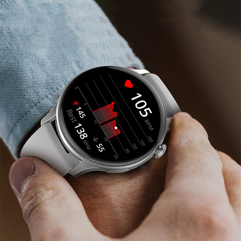 HK85 Amoled Display Smart Watch Fitness Tracker Intelligent Watch Ip68 Waterproof Smartwatch For Android Ios