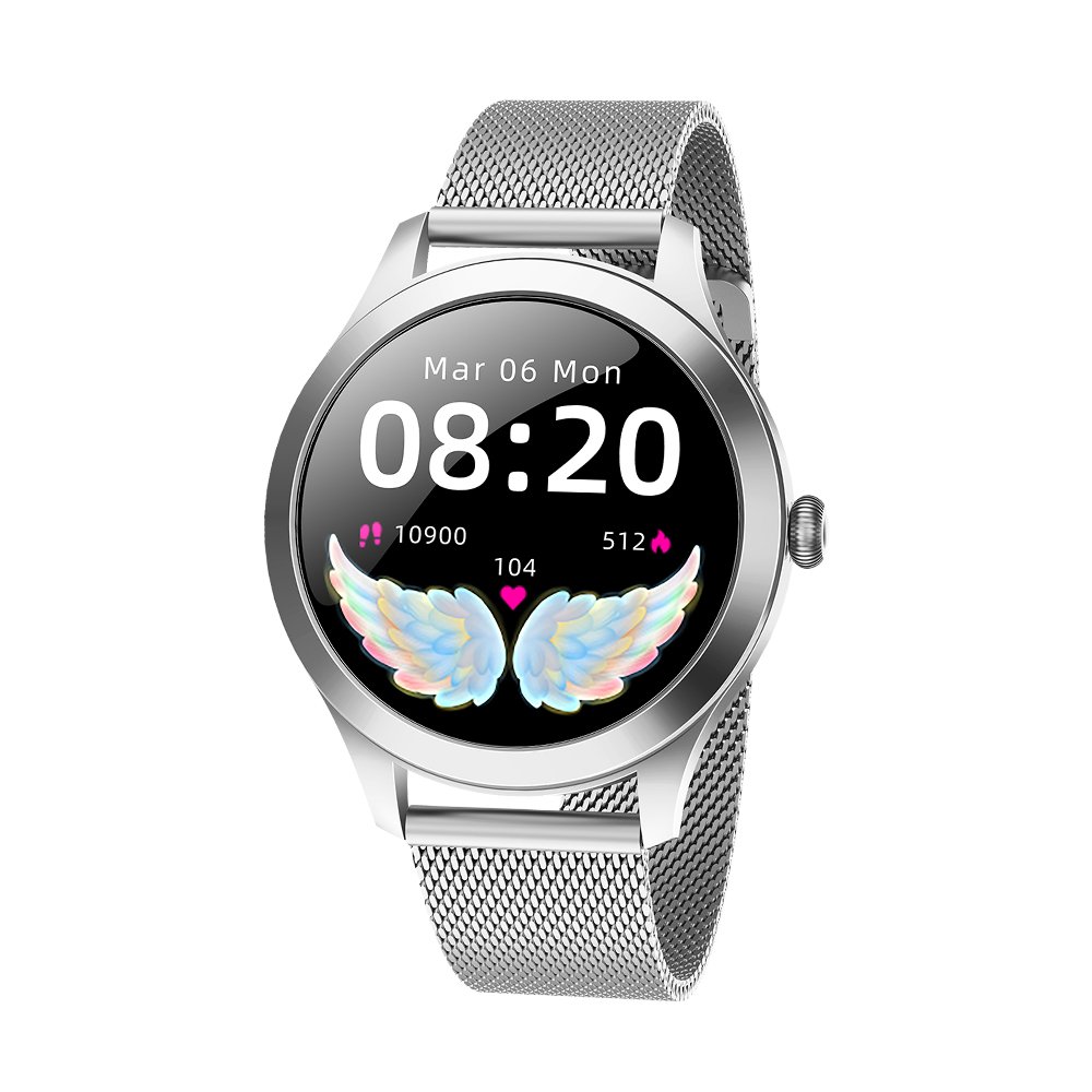 Kingwear KW10PRO Luxury Watch Women Fashion Rose Gold Waterproof Smart Watch for Ladies
