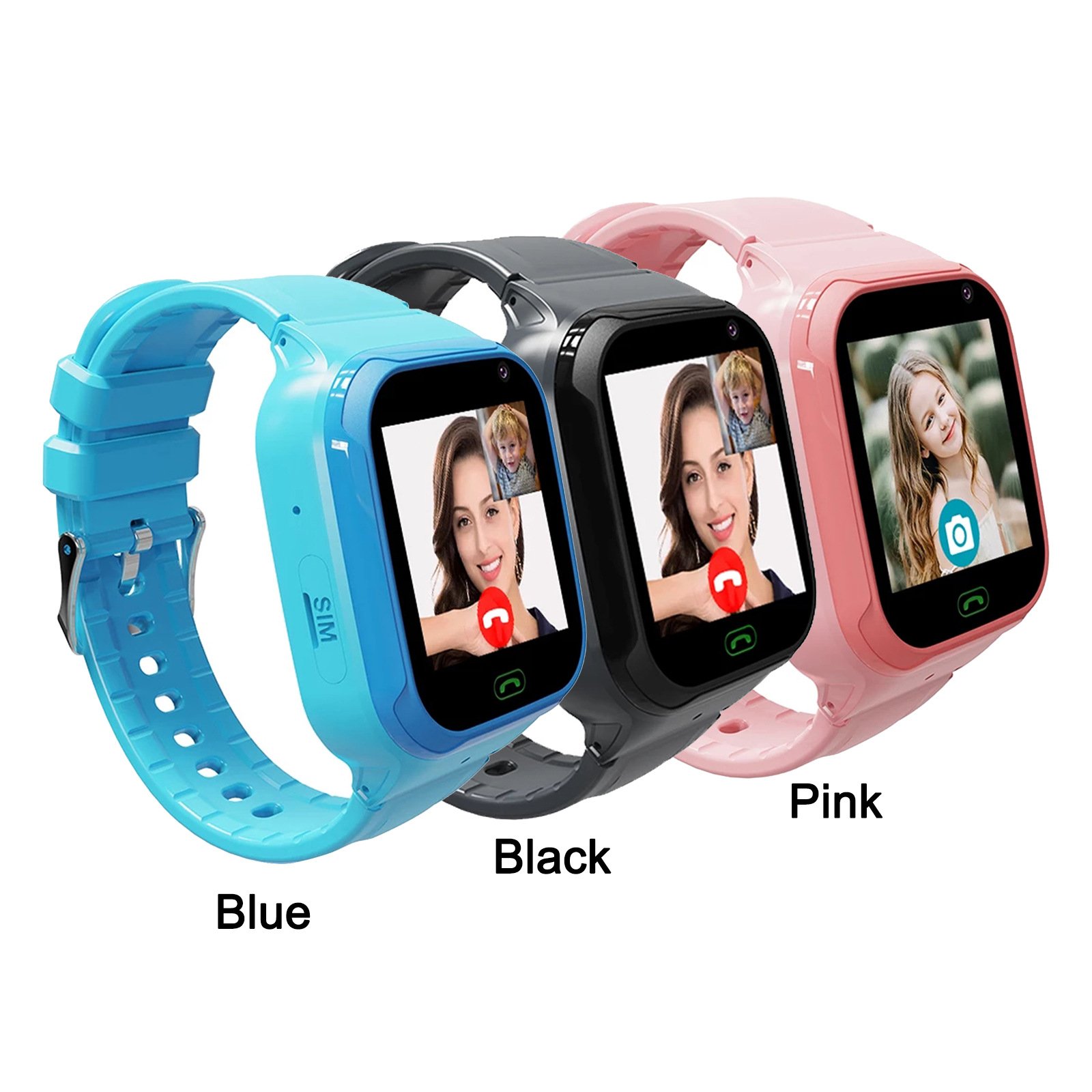 4G Kids Smart Watch Build in GPS Touch Screen Android Smartwatch With SIM Card For Calling