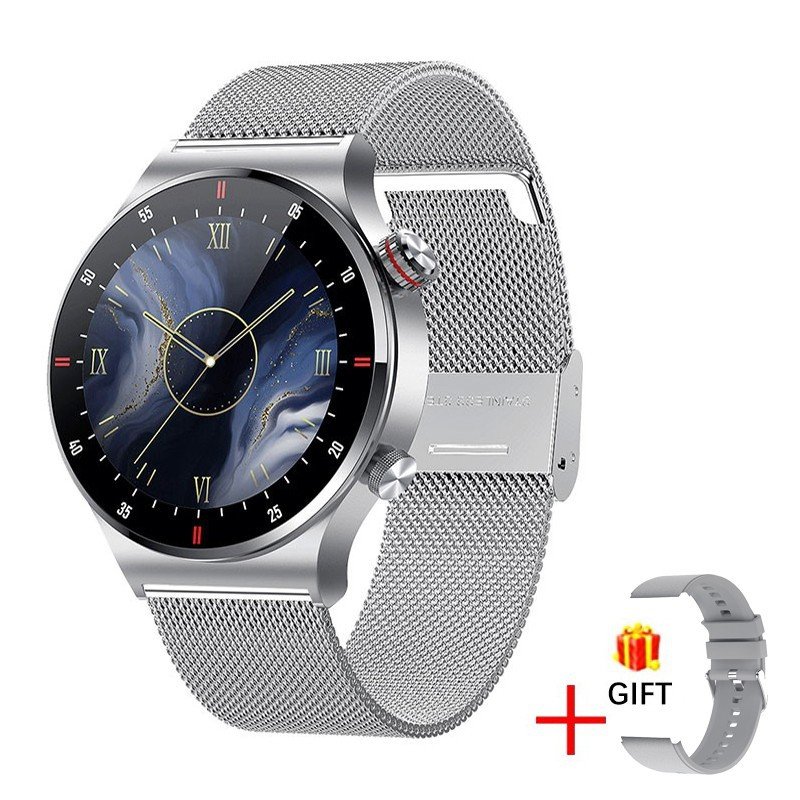 Reloj Smart Watch stainless steel with Round shape health monitor