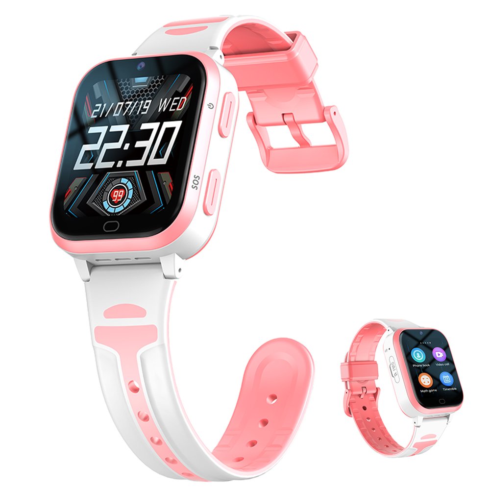 2024 D5 4g sim card Kids Smart watch 1.69inch 700MAH Sos Call GPS LBS WIFI Video Call Smartwatches For Kids with gps tracker