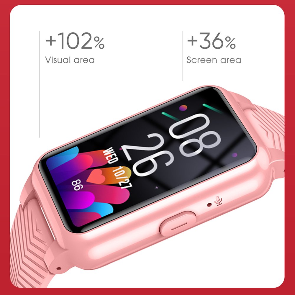 New arrival 4G kids smart watch D10 Big screen 1.47 inch two-way calling GPS tracker Temperature monitor with SOS without camera