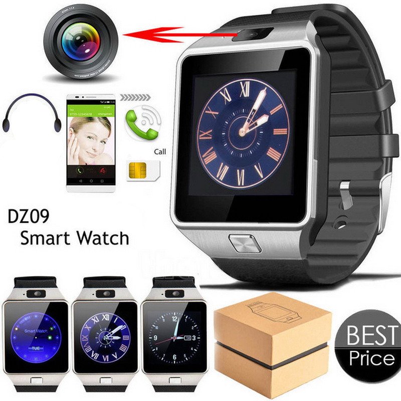 Dropshipping products Watches Camera Smart Watch Video Record Sleeping Monitor Screen Display Smart Phone Watch DZ09