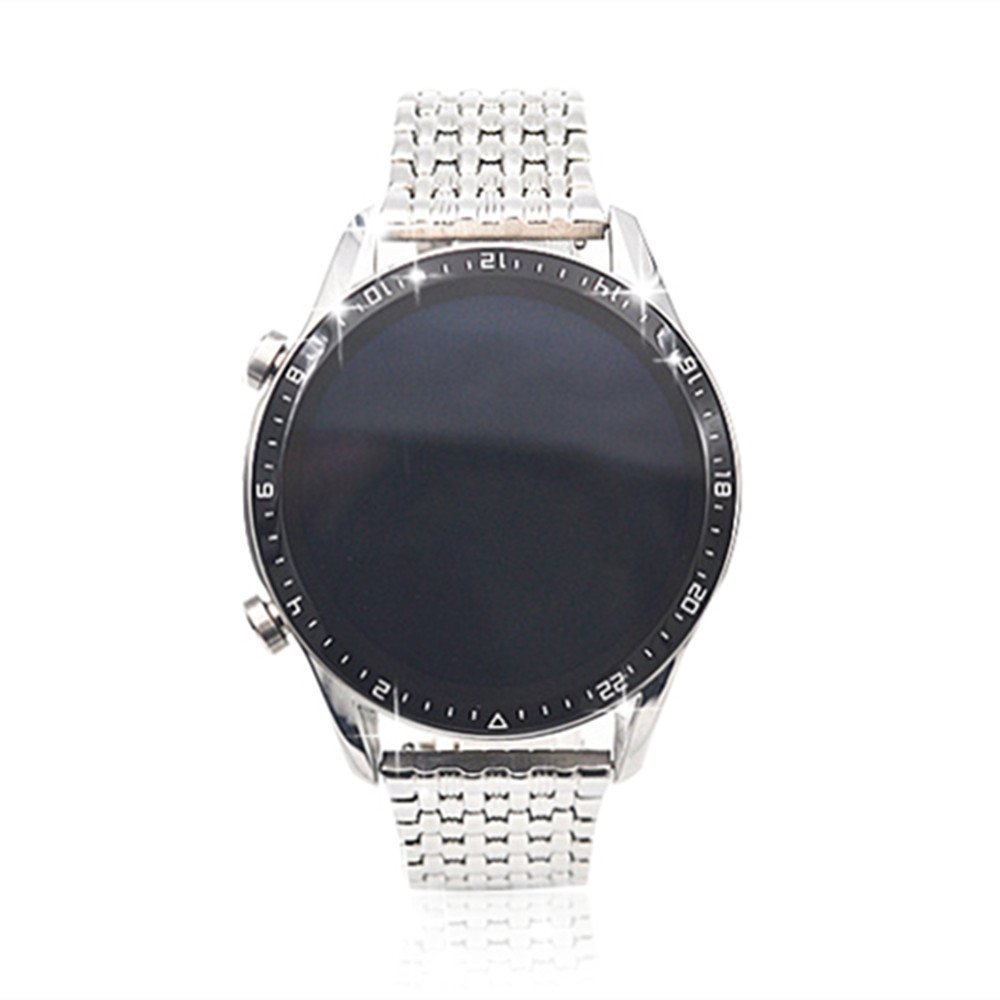 New arrival 22 mm nine beads 304 stainless steel solid changeable watch strap for smart watch smart bracelet