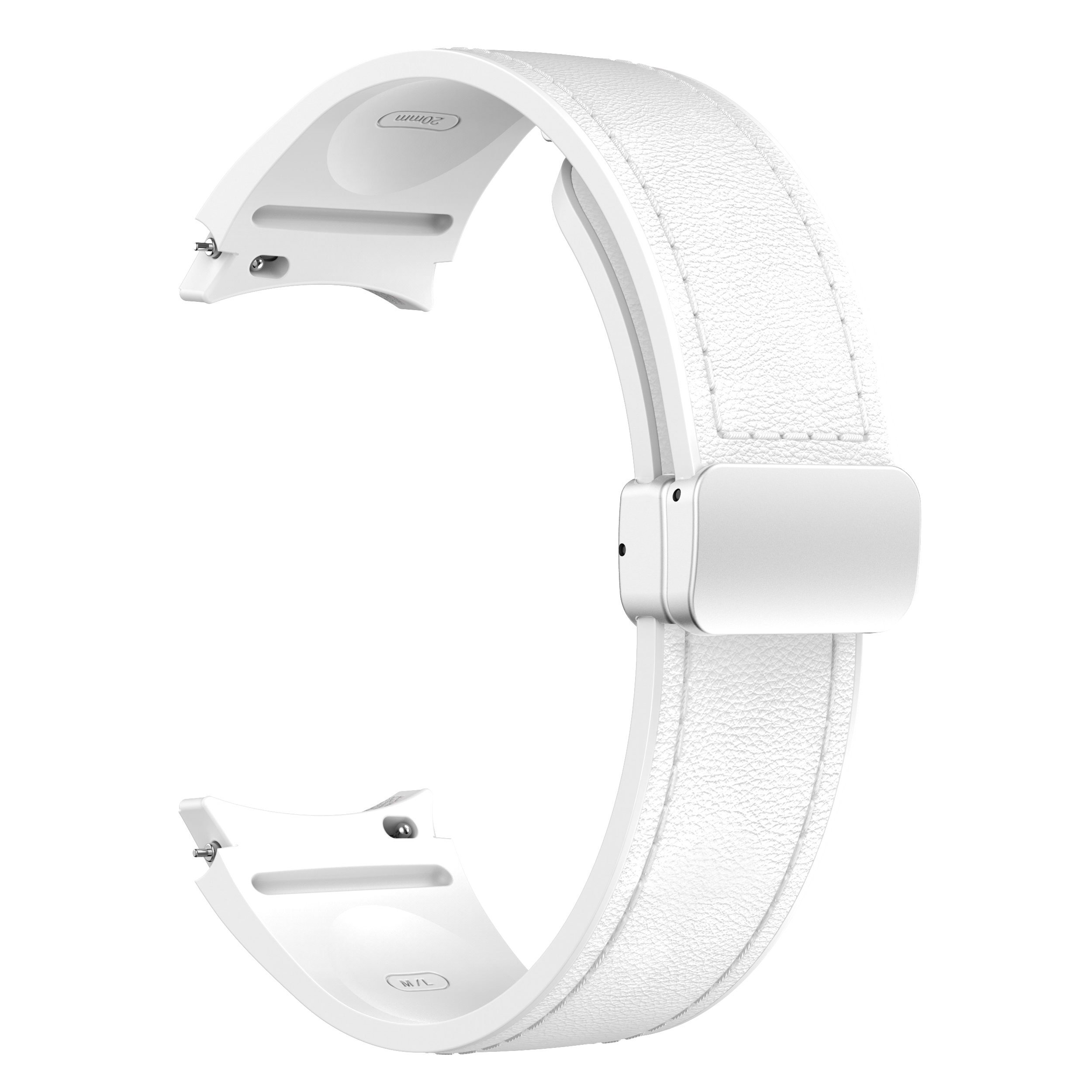 Leather Magnetic Fashion New Breathable Watch Bracelet Smart Watch Suitable For Samsung Watch 4/5/6/7 Series Silicone Wristband