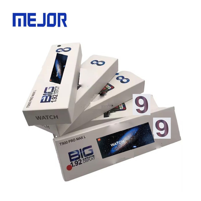 Latest Big L display smartwatch T800 promax series 9 wireless watches T900 Pro Max smart watch 2024