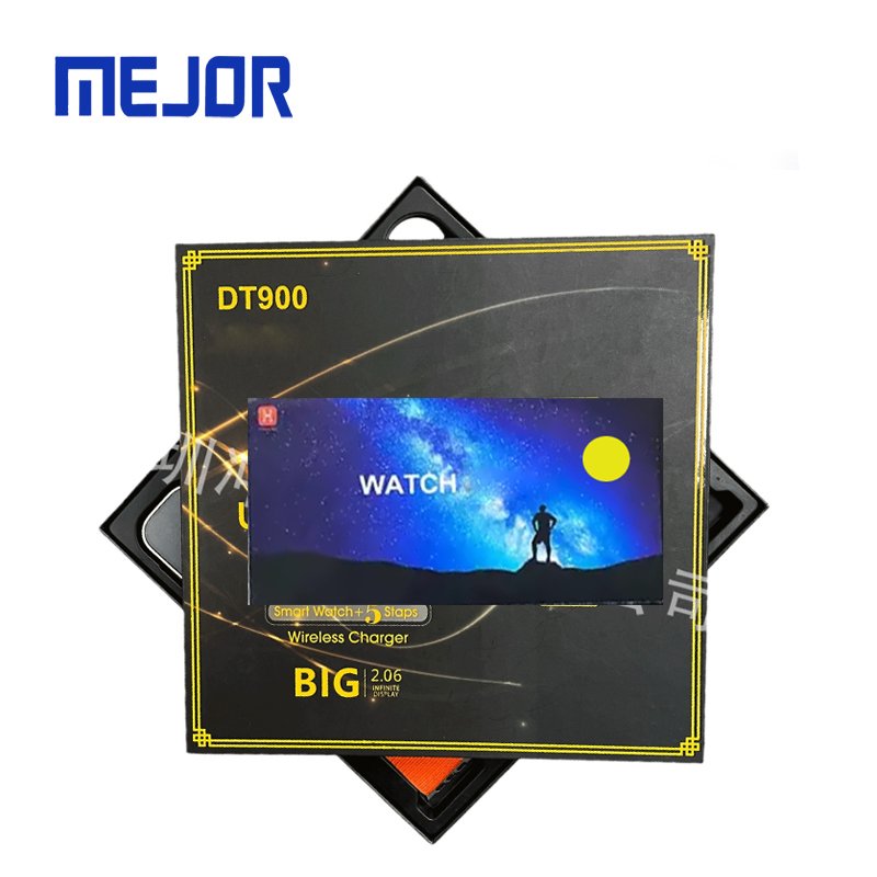 Latest Big L display smartwatch T800 promax series 9 wireless watches T900 Pro Max smart watch 2024