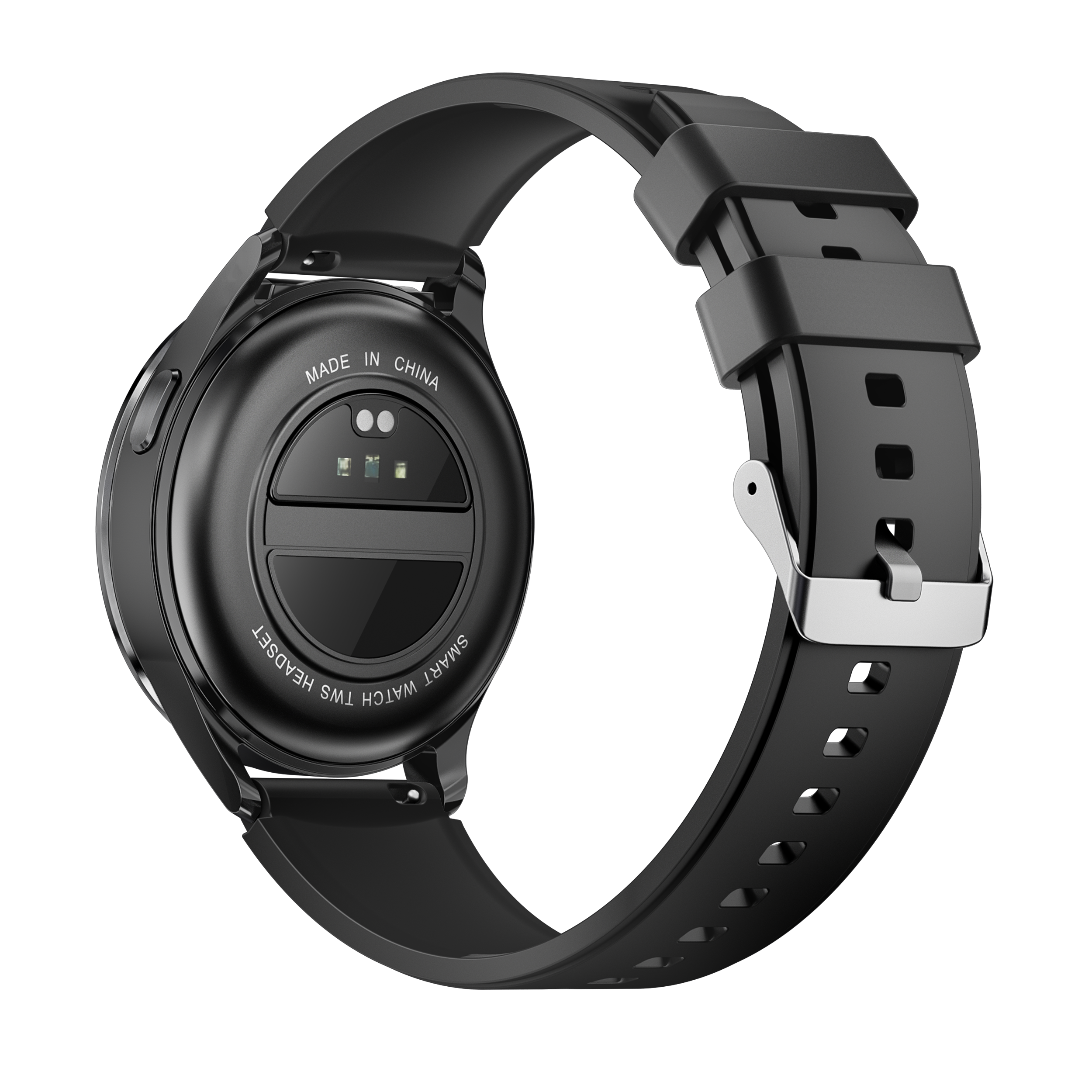 New Arrival 2 in 1 Smart Sport Watch Wireless Earphone Heart rate Monitor Large Screen Music Fitness Watch built-in earbuds