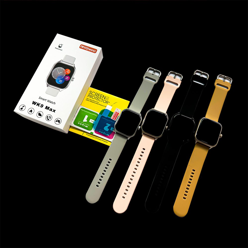 2024 HYX new WK9-MAX 5 in 1 smartwatch for girl 2024 smartwatch reloj inteligente smart watch for phone