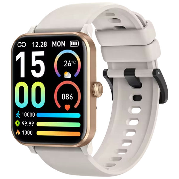 Smart Watch Full Touch Screen Bluetooth Call Heart Rate SpO2 Monitor Sleep Tracking IP68 Waterproof Fitness Tracker