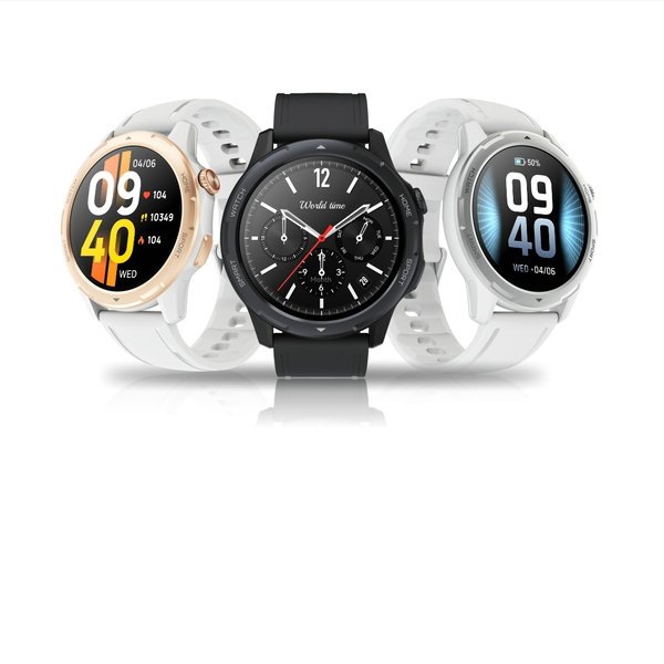 New Smart Watch Round 1.32 Inch Touch Screen Fitness Tracker Real Heart Rate Sports Watch
