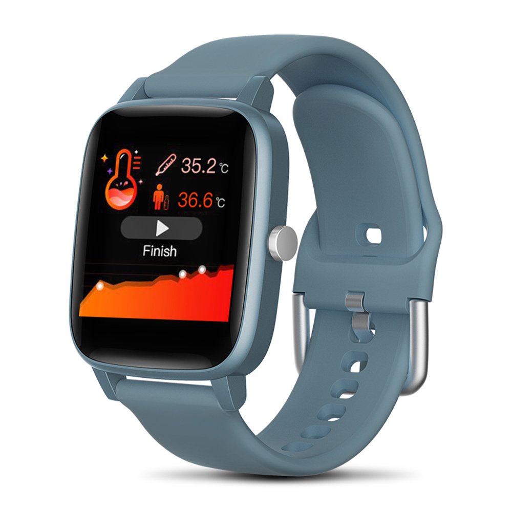 COLMI T98 Bracelet 1.4 Inch Touch Screen BT 5.0 Body Temperature Android IOS Phone Smart Watch