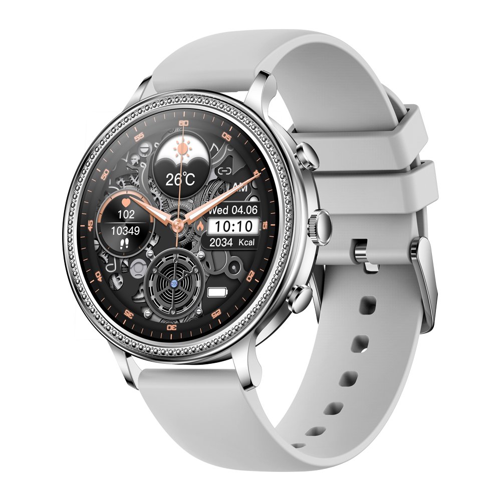2023 Newest Fashion Lady Smartwatch V60 1.39inch screen for women BT call NFC IP67 waterproof Women's watches