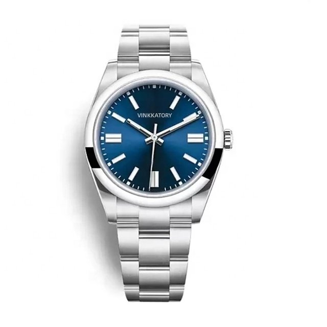 Selling Halloween Christmas Present Fashion Jewelry Luxury Brand Colorful Dial Steel Strap 2813 Movement Automatic Watch for Men