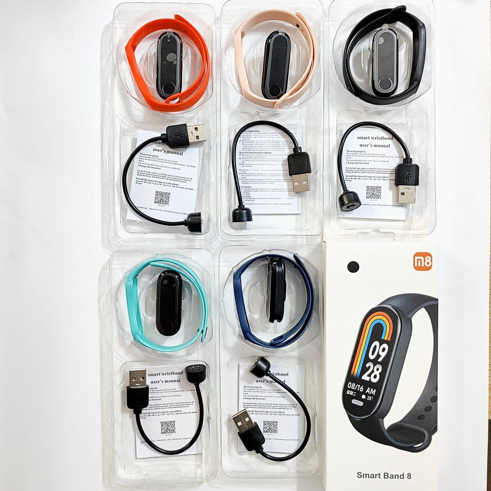 M6 M7 M8 Smart Watch Health Fitness Tracker Smart Bracelet Pedometer d20 Smart watch Sport Fitness M8 Band