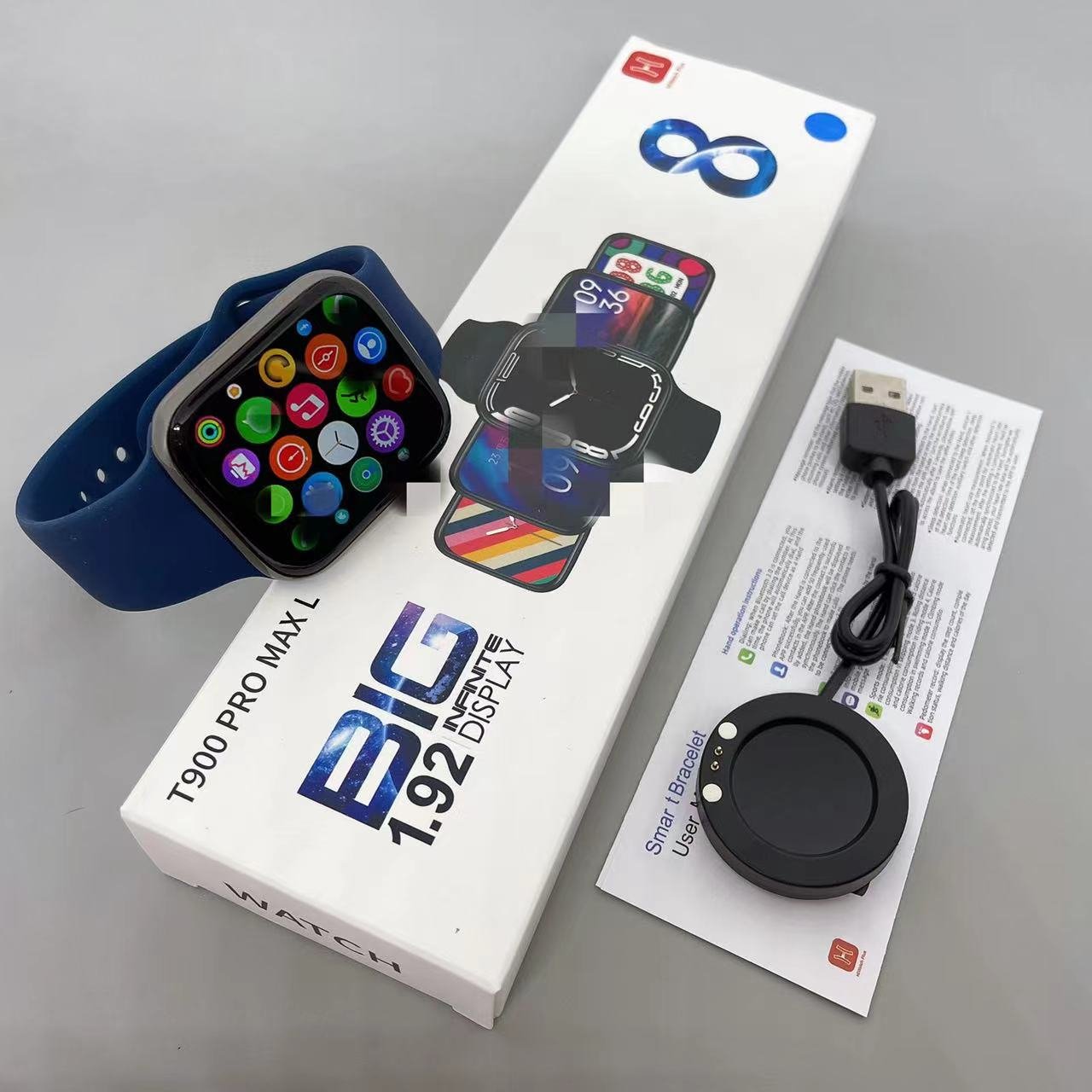 2024 Latest Watch 8 T900 Pro Max L I8 Pro Max Series 8 Smartwatch T900 Reloj Intelligente Serie 8 Smart Watch Pk T900 Pro Max