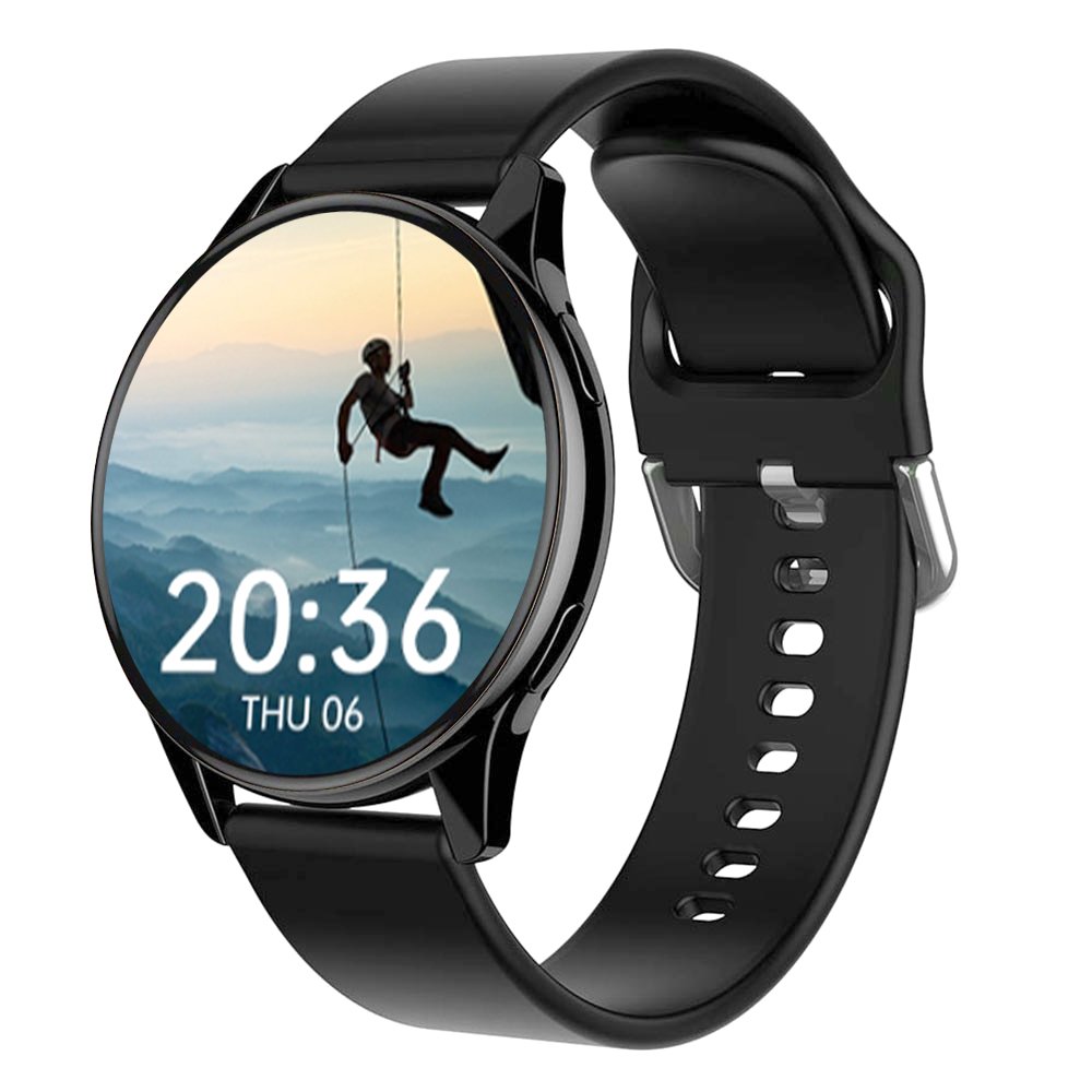 Wedtserha T2pro Unisex Smart Watch Blood Pressure Monitoring Waterproof 1.4inch Alloy Bracelet Bluetooth IP67 SOS iOS Camera