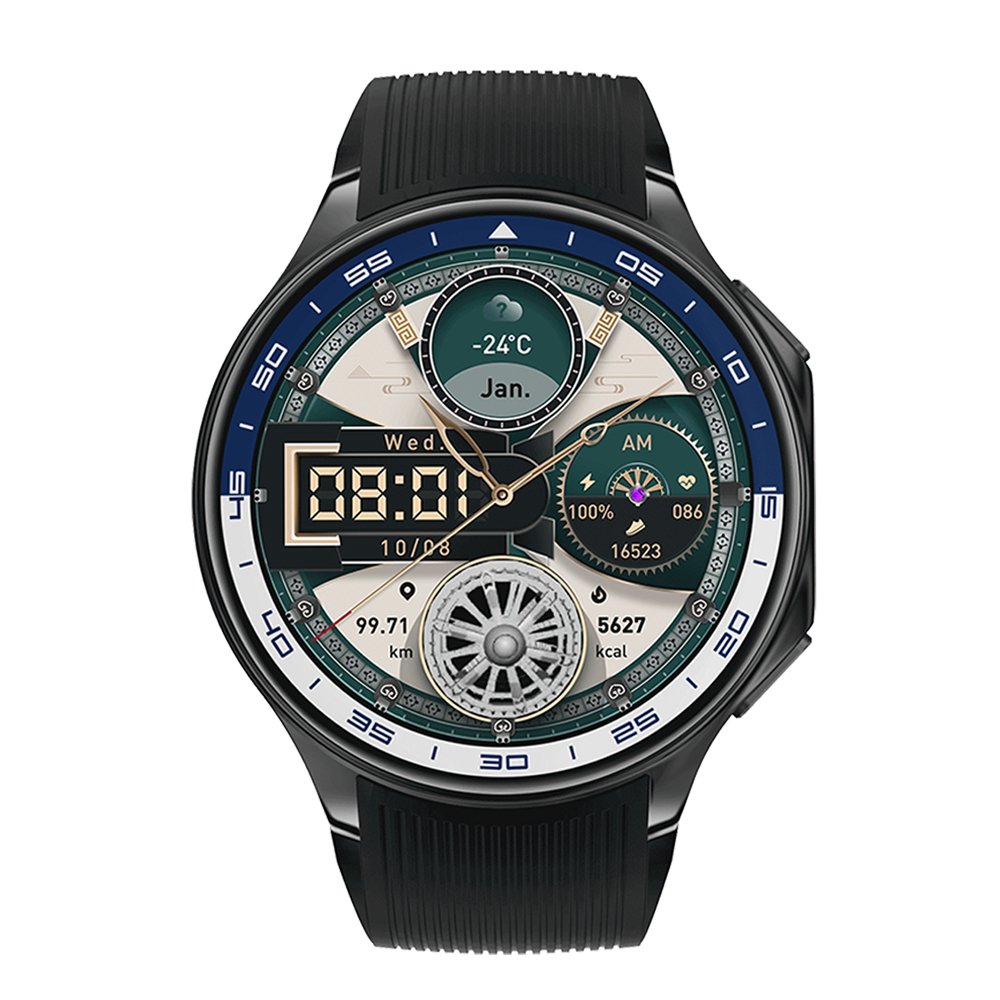 2024 DT Watch X 1.43Inch Amoled Smart Watch 4GB Large Memory Heart Rate BT Call Waterproof Voice Assistant Men Sports Smartwatch