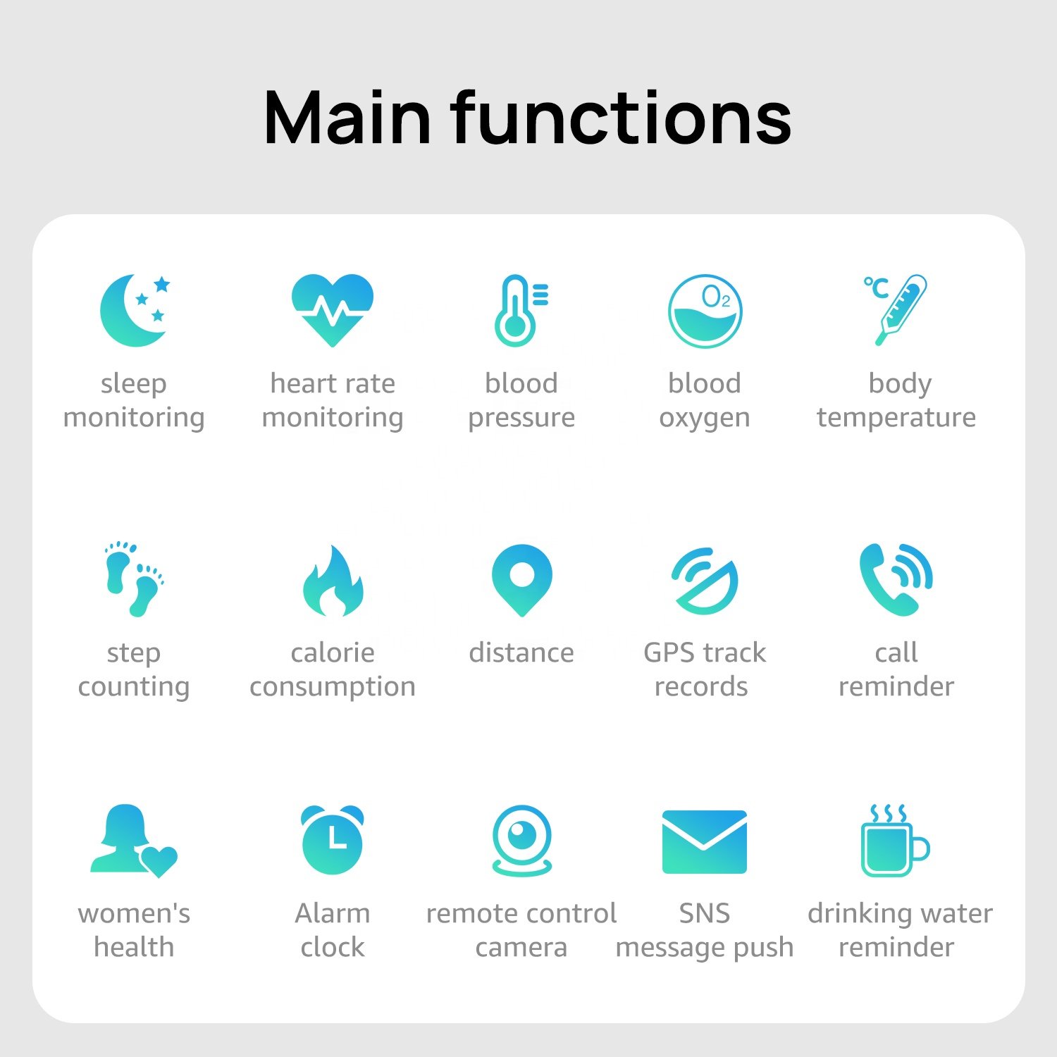 2023 new smartwatch body temperature monitor touch screen Smart watch S50 watches blood pressure