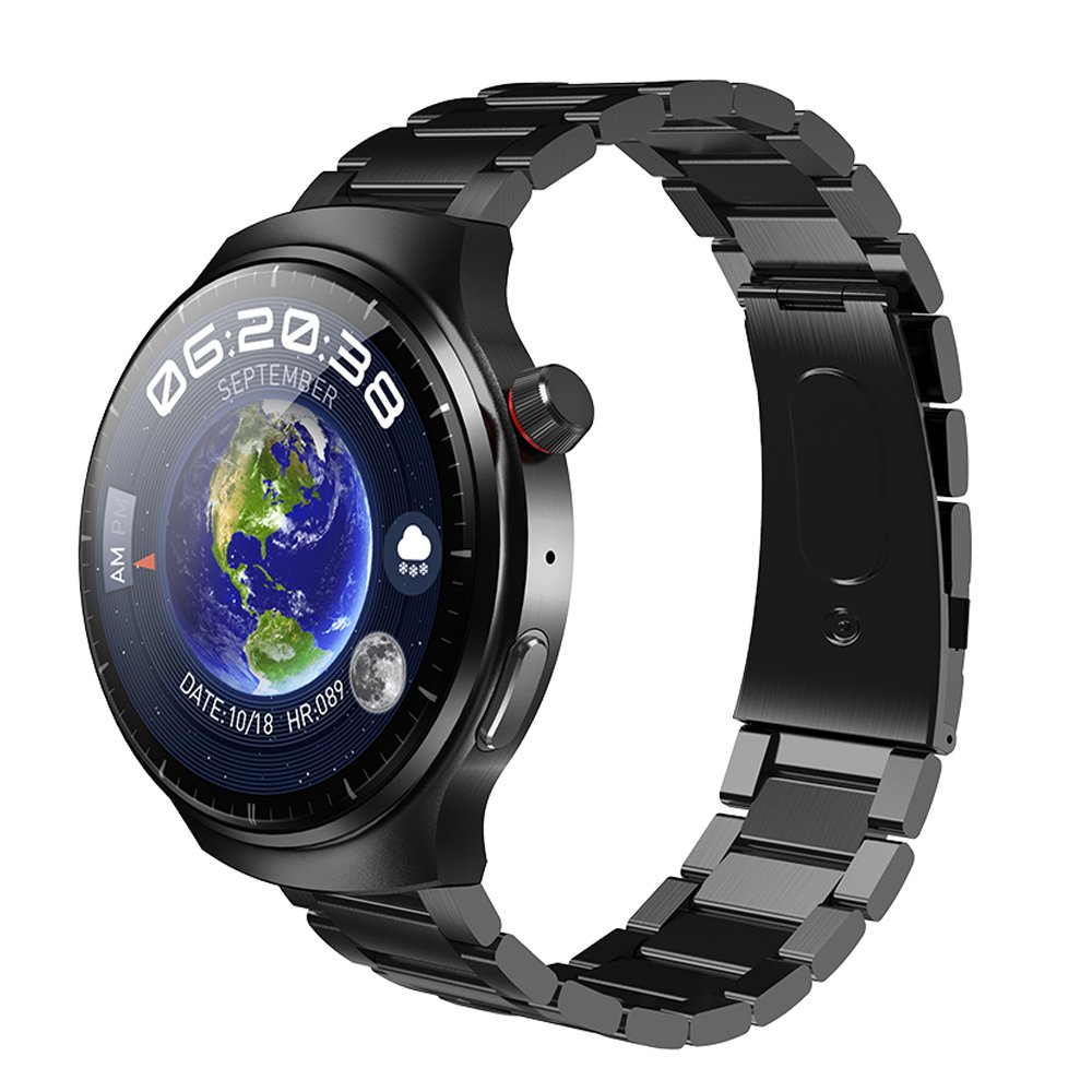 2024 HW16Max Smart watch Chat GPT 1.53inch round BT call NFC Waterproof Sport Smart Watch Three straps