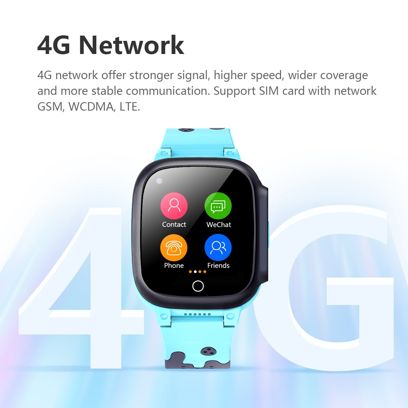 2024 New 4G LT25 Children Smart Watch GPS Tracker Phone Watch Smartwatch Kids Waterproof SOS Video Call Baby's Watch