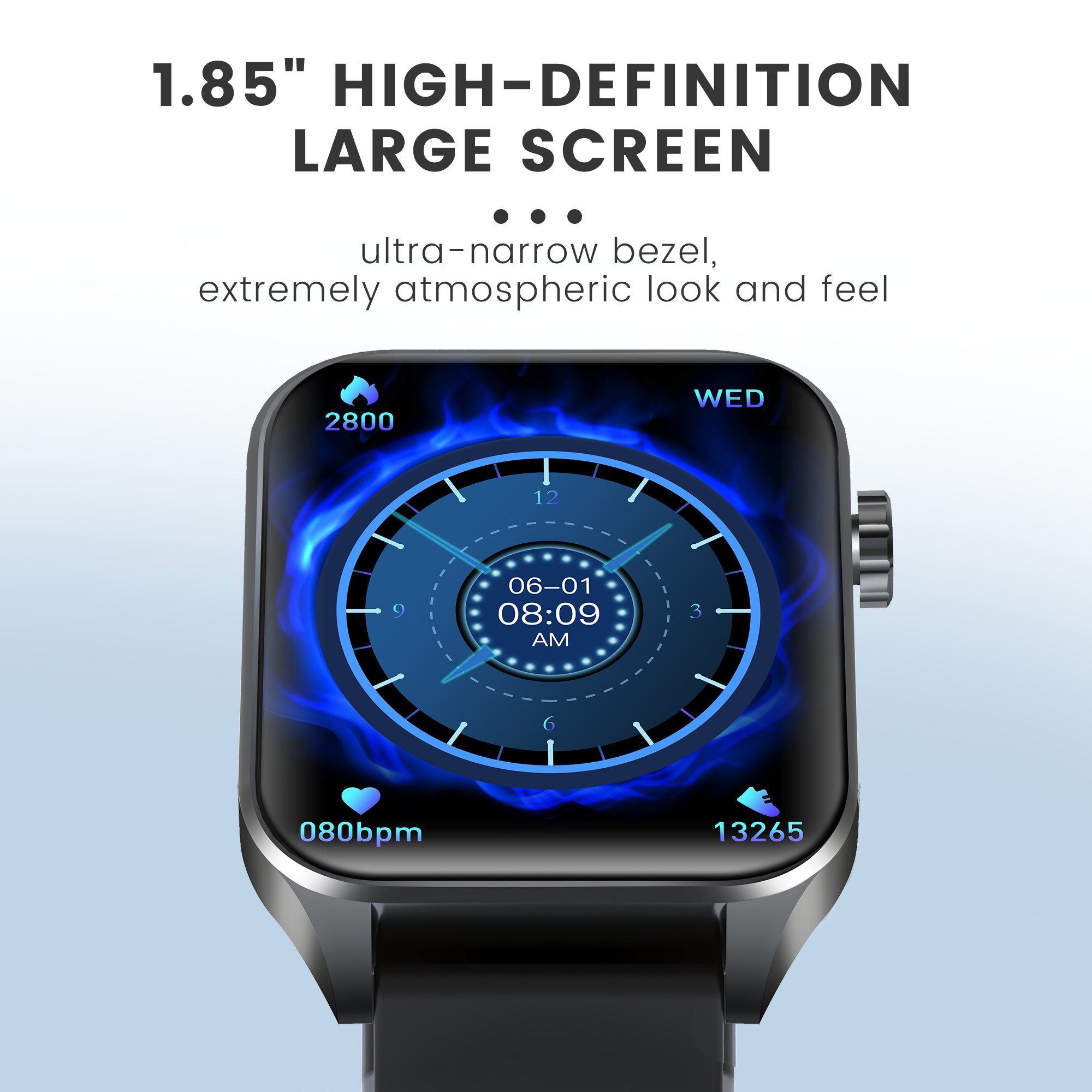 Maxtop Multiple Health Monitoring Ladies Smart Watch Waterproof Smart Watch for Unisex