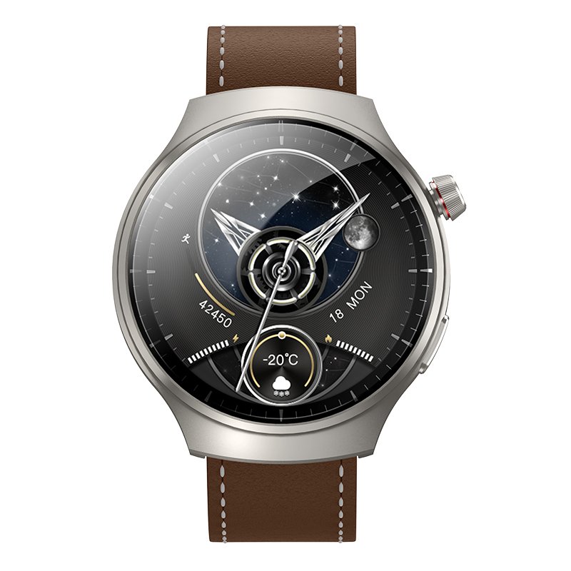 ChatGPT HW6max Smartwatch 1.45inch round Amoled NFC Dial Market 2024 BT call AI Voice IP67 3 Straps for Men HW6 Max Smart Watch