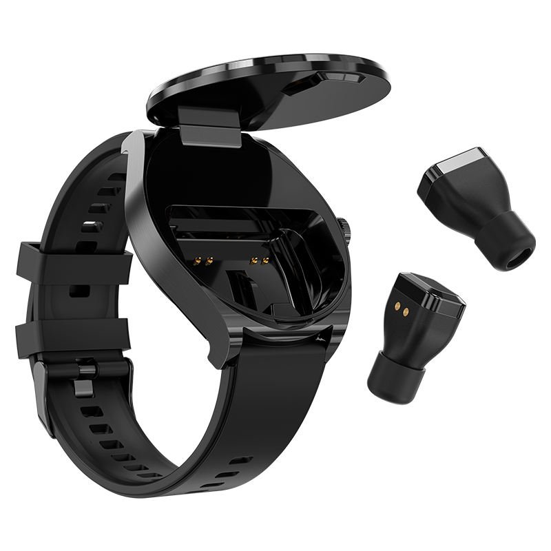 New arrival Fashion S9 smart watch 2024 TWS 2 in 1 headset smartwatch waterproof Sports Business smart watches with earphone