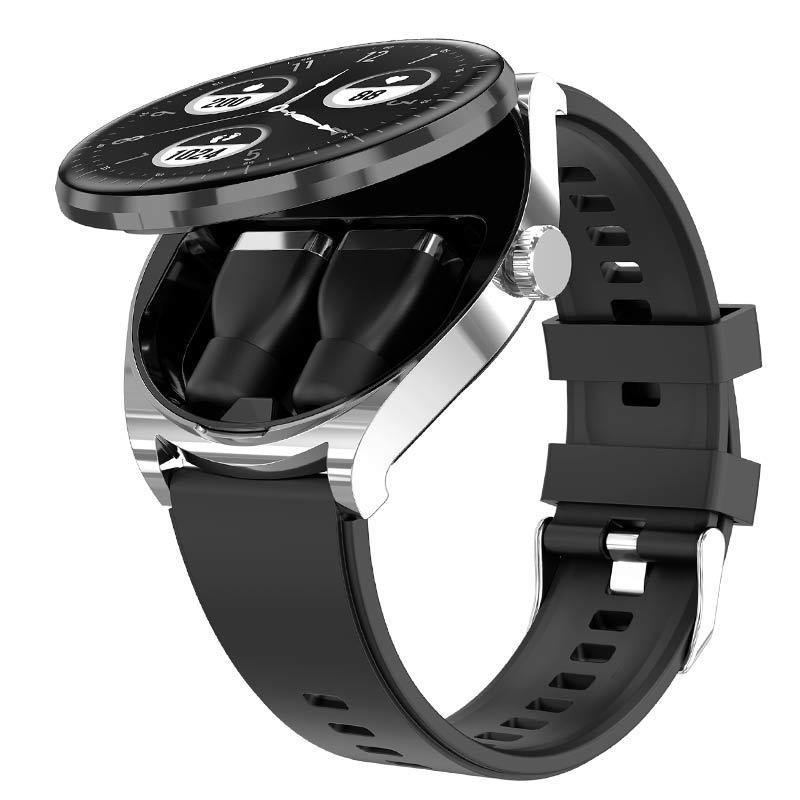 New arrival Fashion S9 smart watch 2024 TWS 2 in 1 headset smartwatch waterproof Sports Business smart watches with earphone