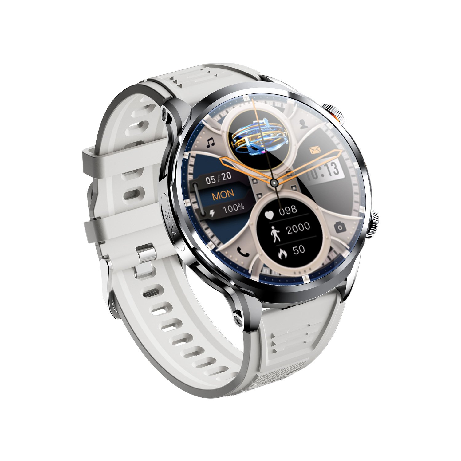 New 4G Smartwatch H18 with 1.85 inch Large Display Memory System Android 8.1 Camera 2.0MP GPS Video Call Smart Watch 2024