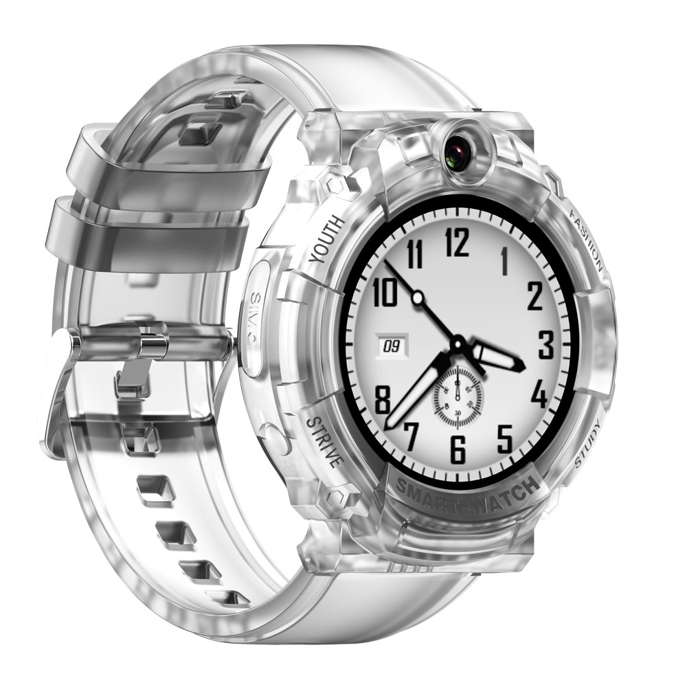 4G Android Kids smart watch Phone call Transparent Case Smart Bracelet for kids sleep monitor With Anti-Lost GPS tracker