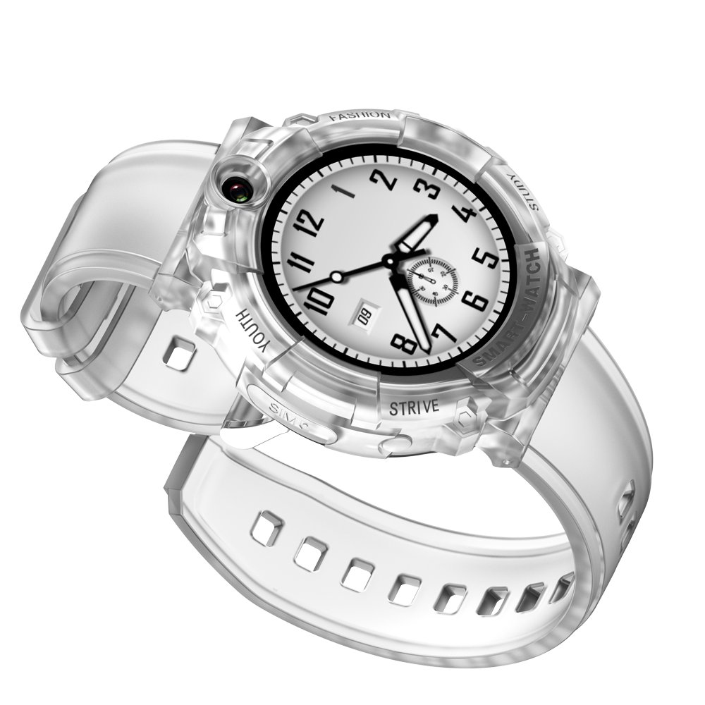 4G Android Kids smart watch Phone call Transparent Case Smart Bracelet for kids sleep monitor With Anti-Lost GPS tracker