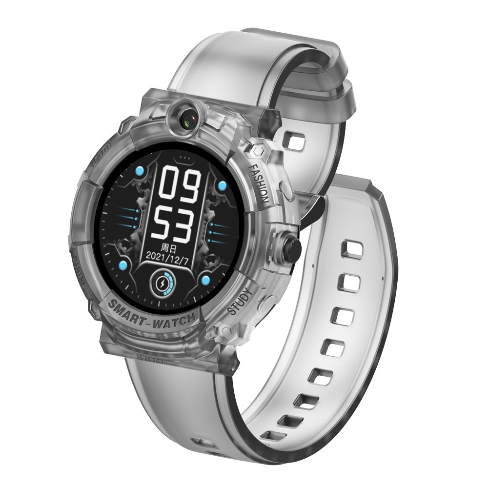 4G Android Kids smart watch Phone call Transparent Case Smart Bracelet for kids sleep monitor With Anti-Lost GPS tracker