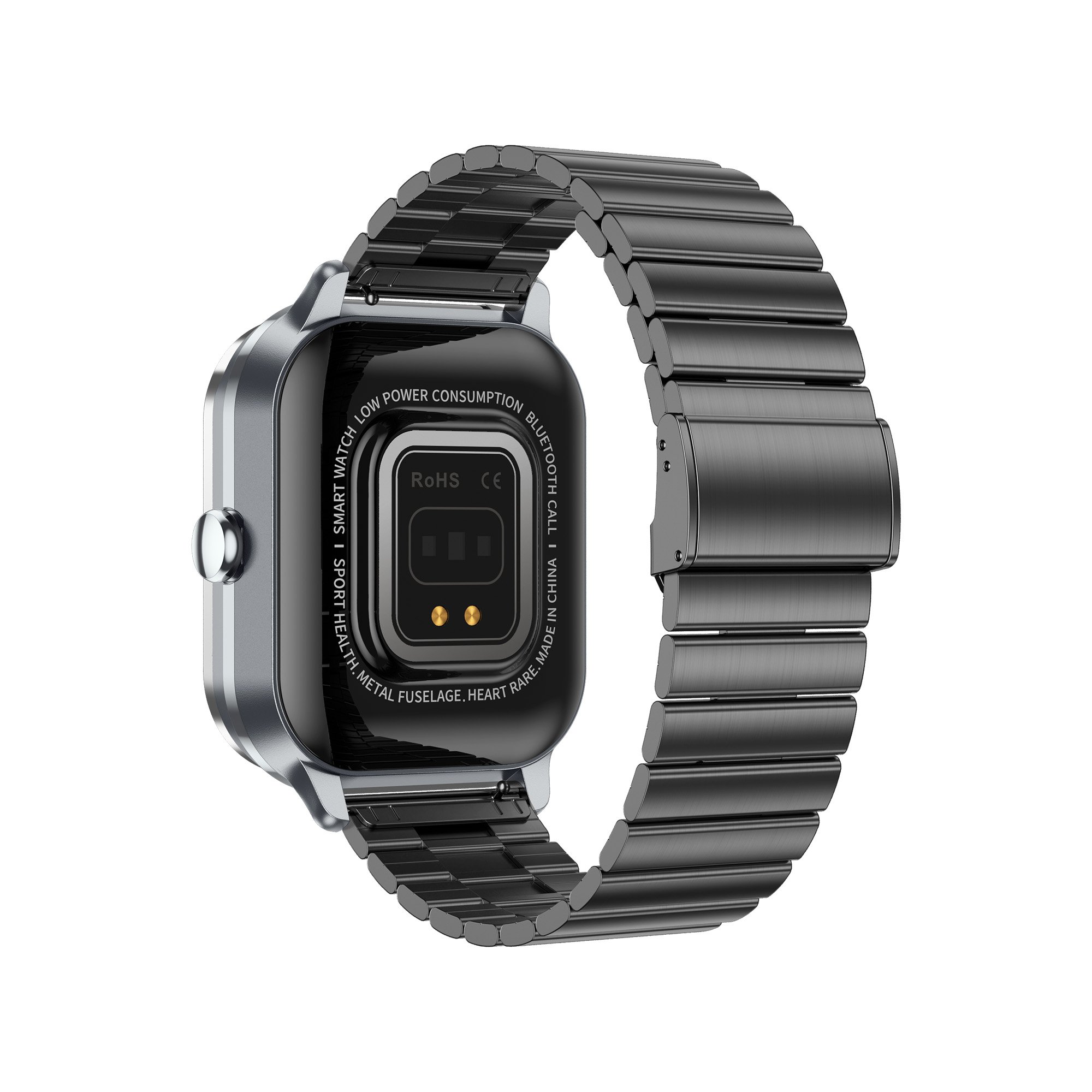 2 IN 1 Smart Watch Wireless Earbuds 2.01inch Screen BT Music Heart Rate Sports Assistant D8PRO Smartwatch with Silicone Sleeve