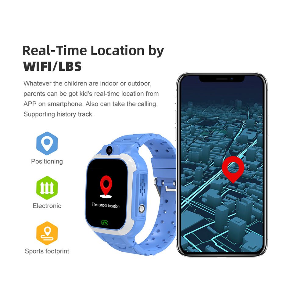Kids Smart Watch 2023 Long standby time 500mAh battery smartwatch children Video call waterproof 4G SIM watch less than $18