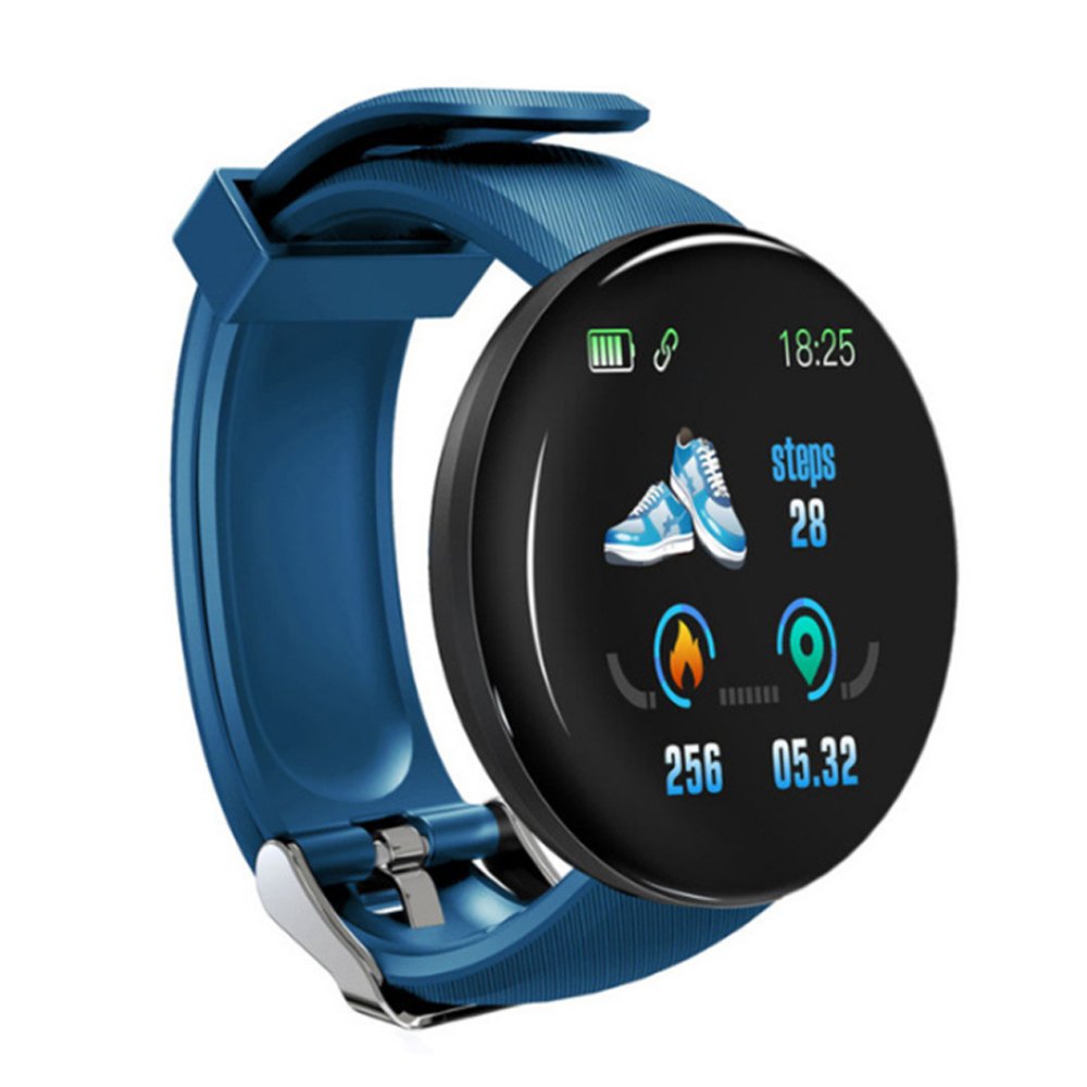 2024 High Quality D18 Bracelet Smart watch Inch Round Screen Heart Rate Blood Pressure Waterproof Smart Watch Bracelet