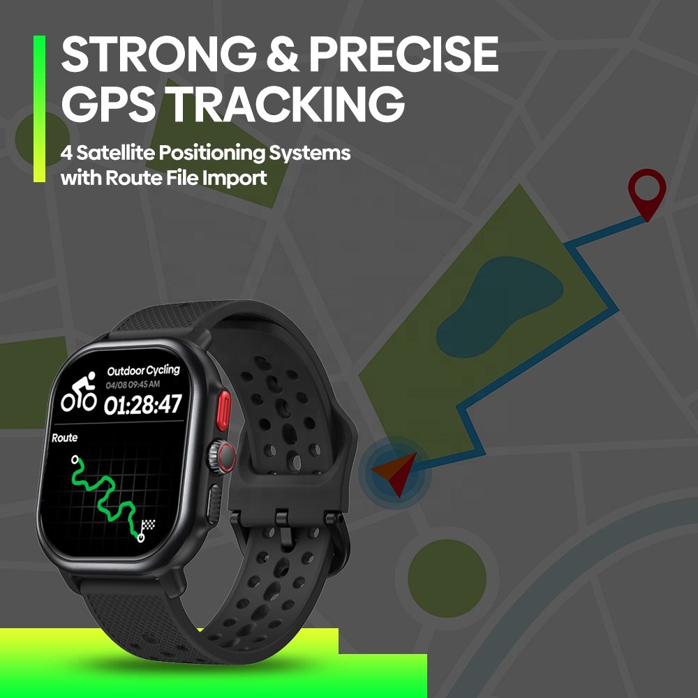 New Reloj Inteligente Zeblaze Beyond 3 Pro Smart Watch Built-in GPS AMOLED Display Smartwatch