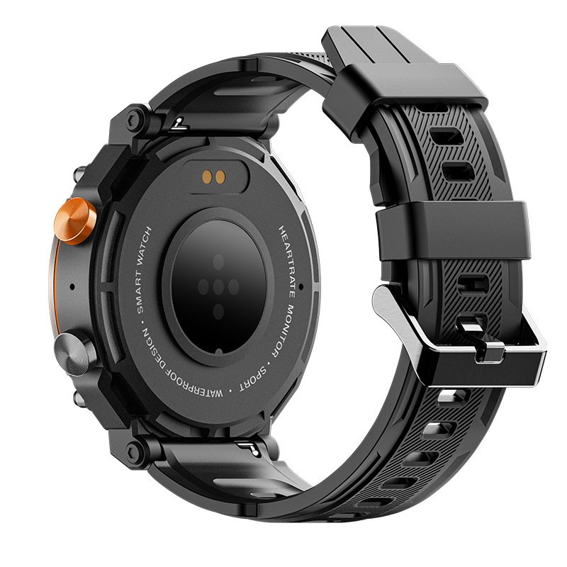 Men Outdoor Sports Smartwatch AI Voice Heart Rate BT Calling 1 ATM Waterproof 1.39inch Round Screen C21 Pro Smart Watch