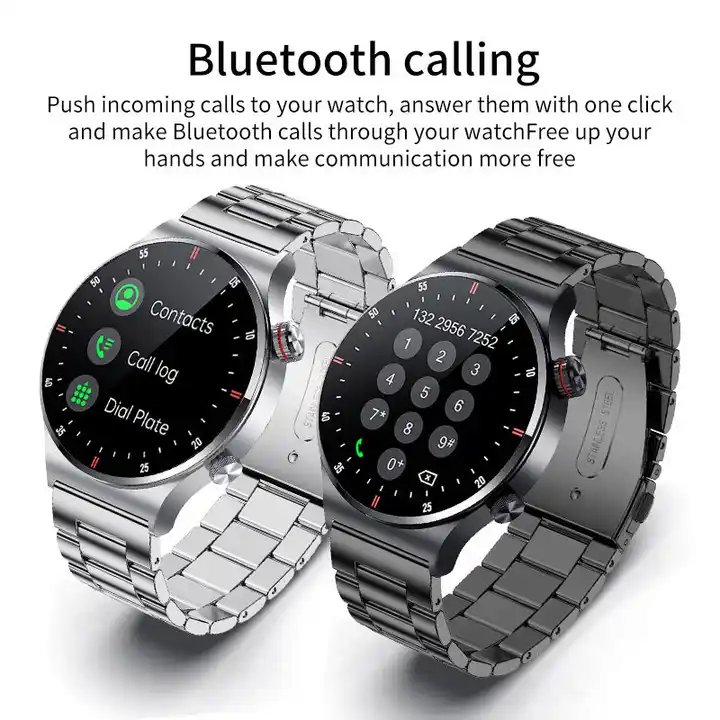 BW0382 ECG+PPG BT Call Smart Watch Men Sports Bracelet NFC Waterproof Watch Face Men SmartWatch For IOS Android